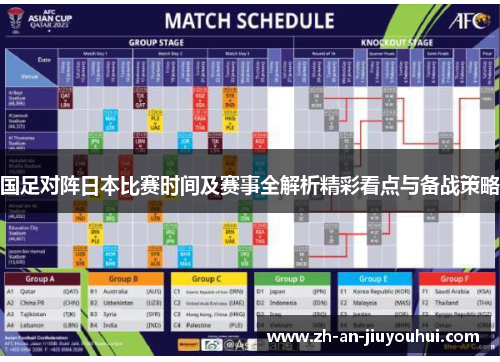国足对阵日本比赛时间及赛事全解析精彩看点与备战策略