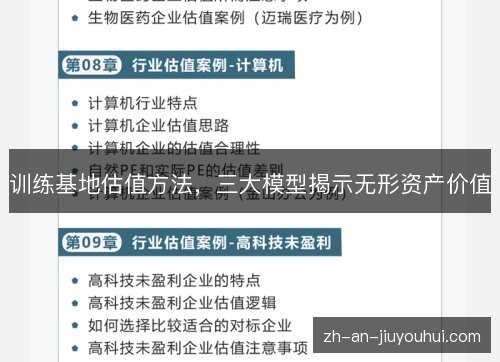 训练基地估值方法,三大模型揭示无形资产价值 训练基地估值方法,三大模型揭示无形资产价值